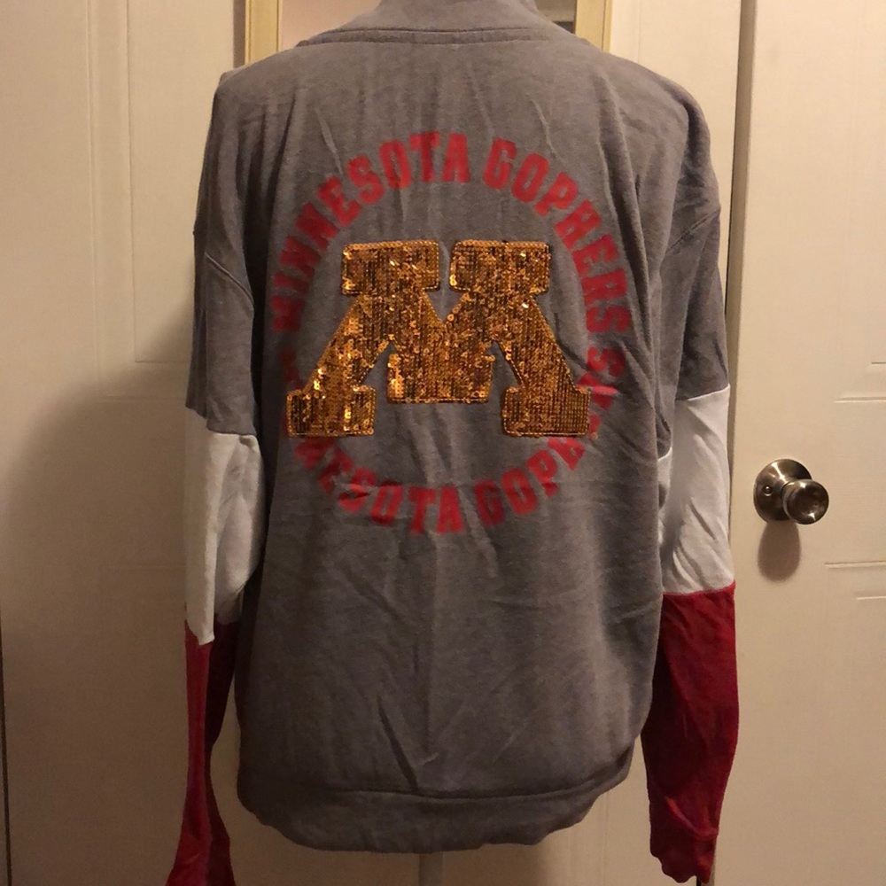 Victoria’s Secret Pink Minnesota Gophers zip
